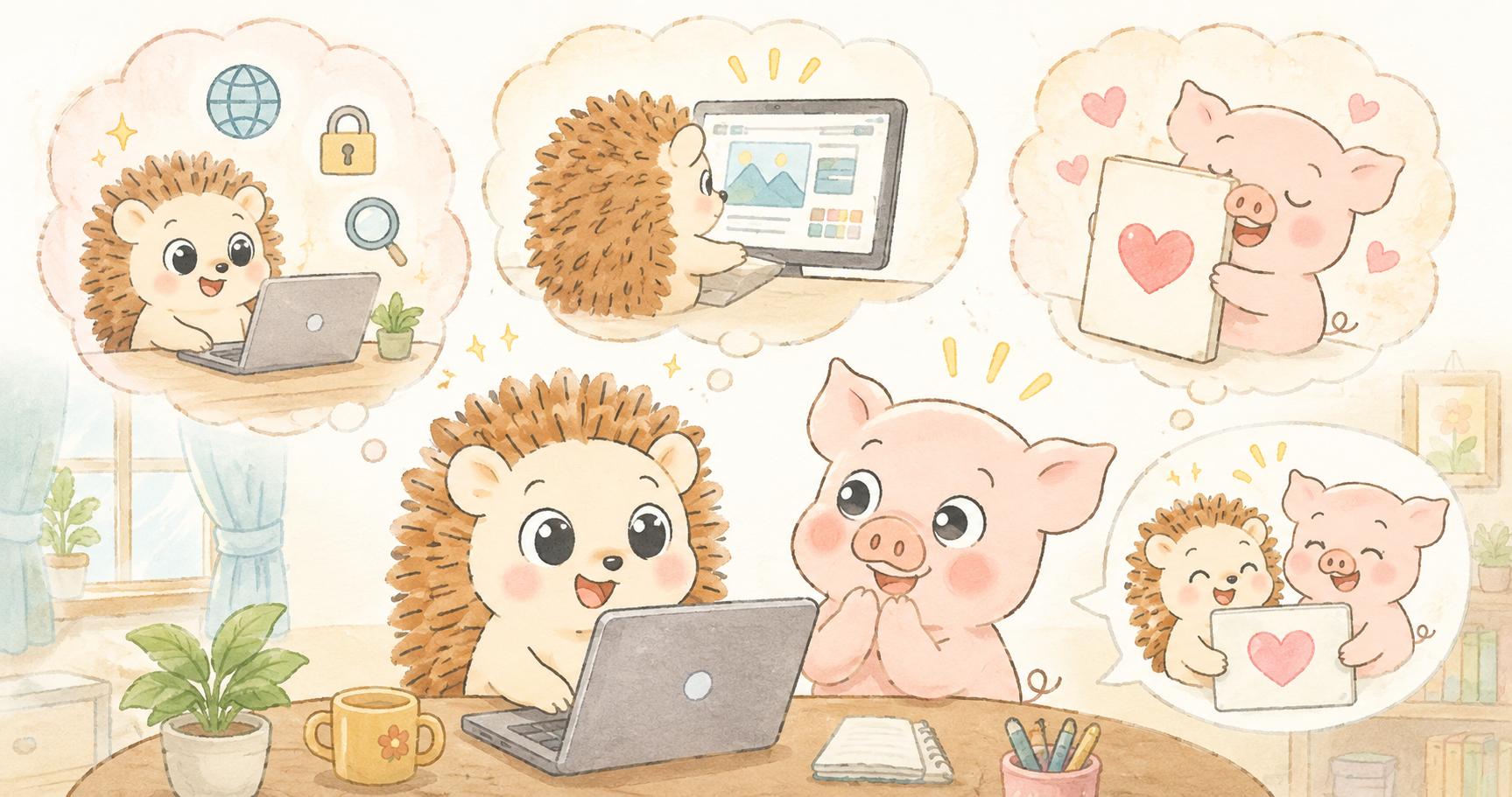子供用パソコン購入とリベシティこどもスクールを考えるハリーとトン吉のアイキャッチ画像